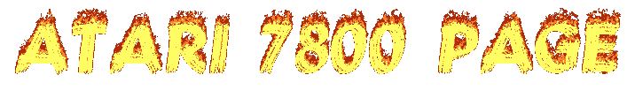 ATARI 7800 PAGE